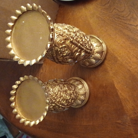 Accents Gold Color Candle Holders Poshmark